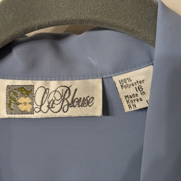 Vintage LaBlouse long sleeve Blouse size 16 - Picture 2 of 8